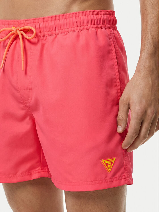 Guess Guess Pantaloncini da bagno F6GT25 WG282 Rosa Regular Fit