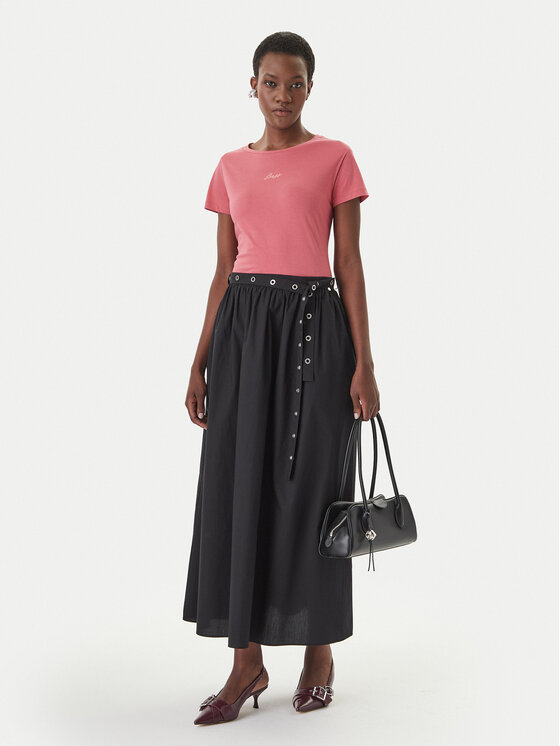 BOSS BOSS T-Shirt C_Elove 50554696 Rot Slim Fit