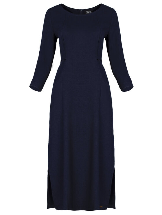 FIGL FIGLFIGL Vestito M631 Blu scuro Regular Fit