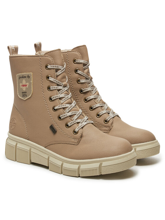 Rieker Rieker Schnürschuhe X3410-20 Beige