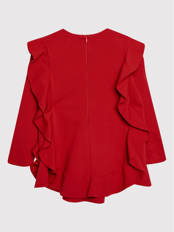 United Colors Of Benetton Vestito elegante 4DIA5VGN0 Rosso Regular Fit Modivo