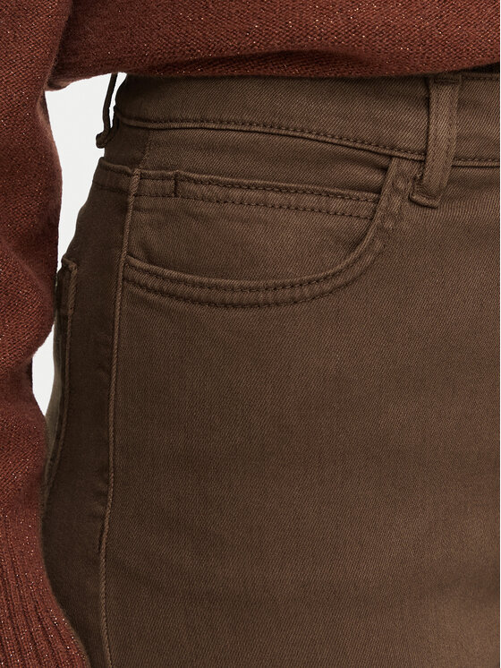 Marella Marella Jeansy Favetta 2623136035 Brązowy ciemny Regular Fit