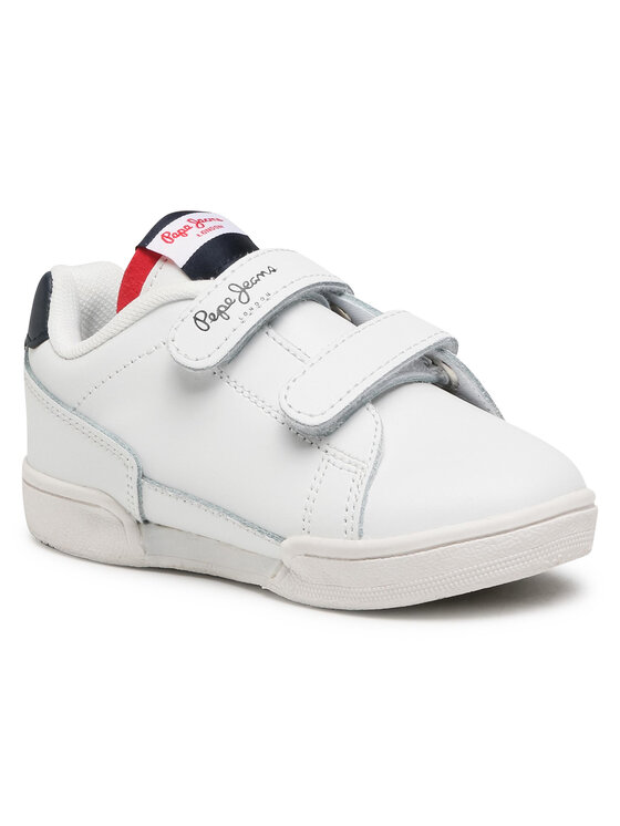 Pepe Jeans Pepe Jeans Sneakersy Lambert Britt Kids PBS30488 Biały