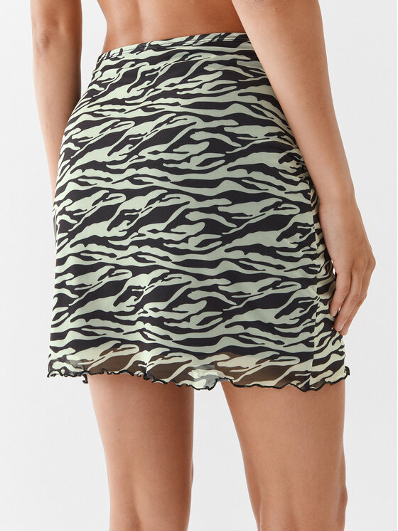 ONLY ONLY Spódnica mini 15315816 Beżowy Regular Fit