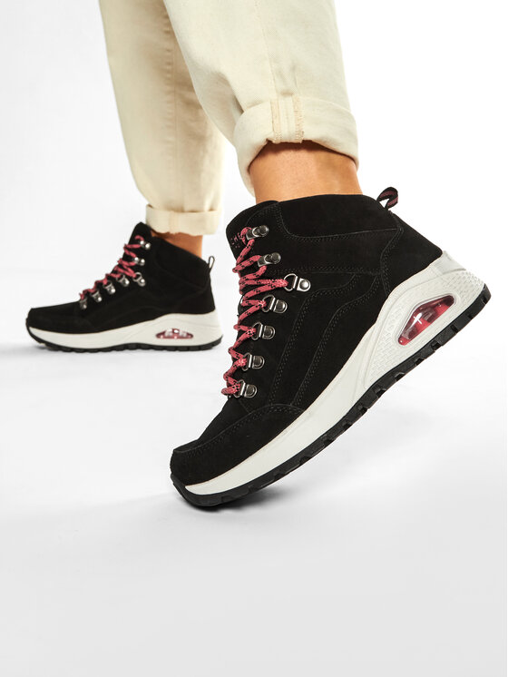 Skechers Skechers Черевики туристичні Uno Rugged One 155220/BLK Чорний