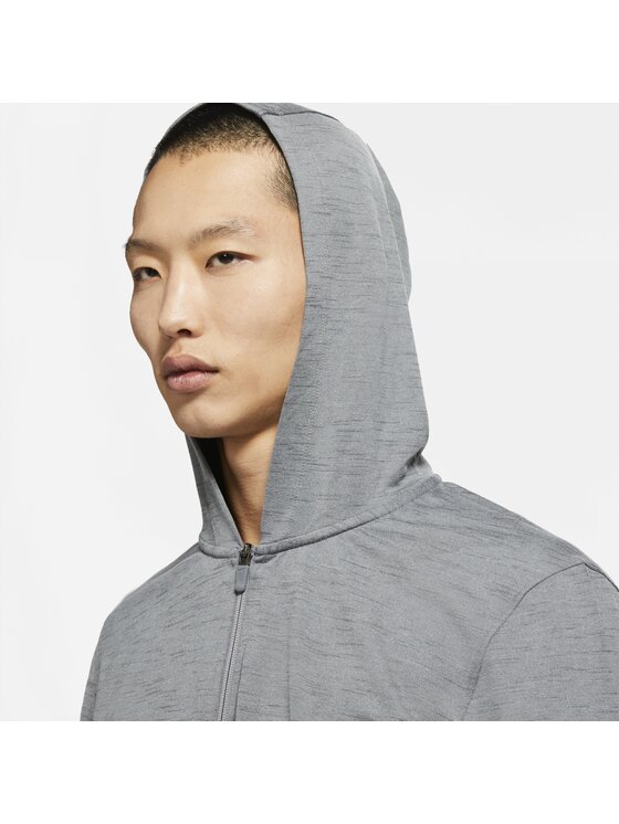 Nike Nike Felpa Yoga Dri-FIT Grigio Regular Fit