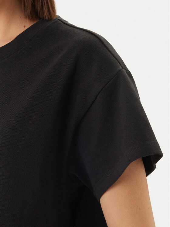 Calvin Klein Swimwear Calvin Klein Swimwear T-Shirt LV00Q61201 Czarny Relaxed Fit