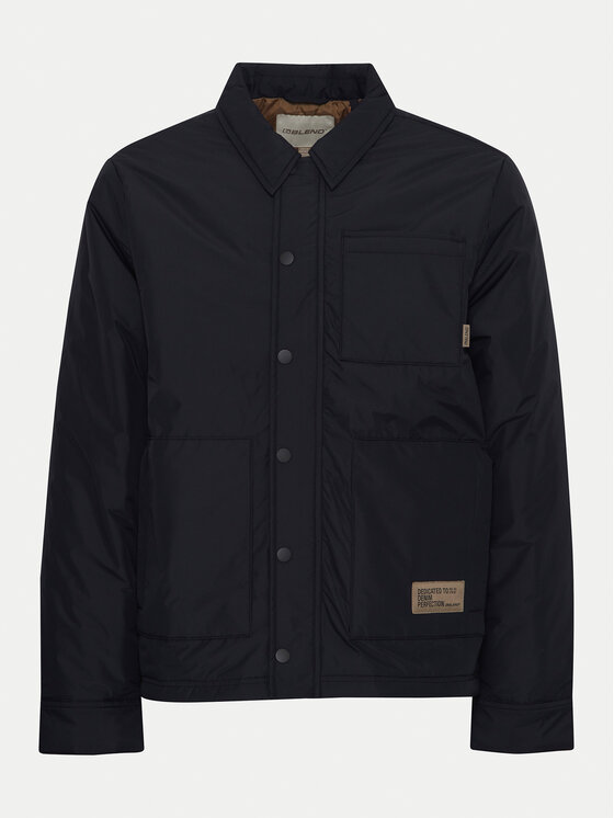 Blend Blend Übergangsjacke 20717472 Schwarz Regular Fit