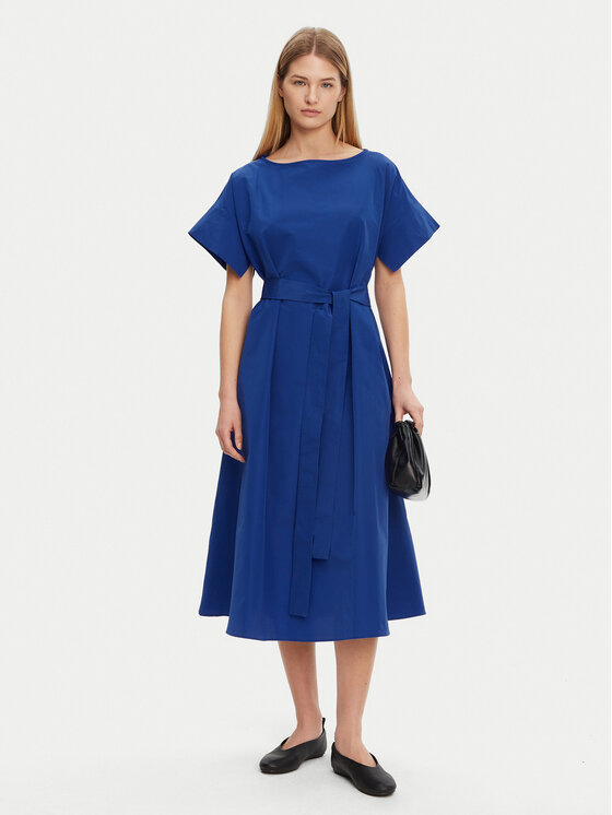 Weekend Max Mara Weekend Max Mara Ежедневна рокля Finish 2515221032 Син Regular Fit