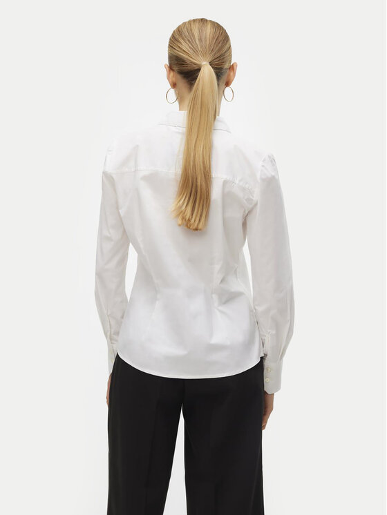 Vero Moda Vero Moda Cămașă Anna 10318701 Alb Slim Fit