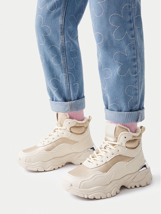 DeeZee DeeZee Sneakersy CEO-TS5227K-12 Krémová