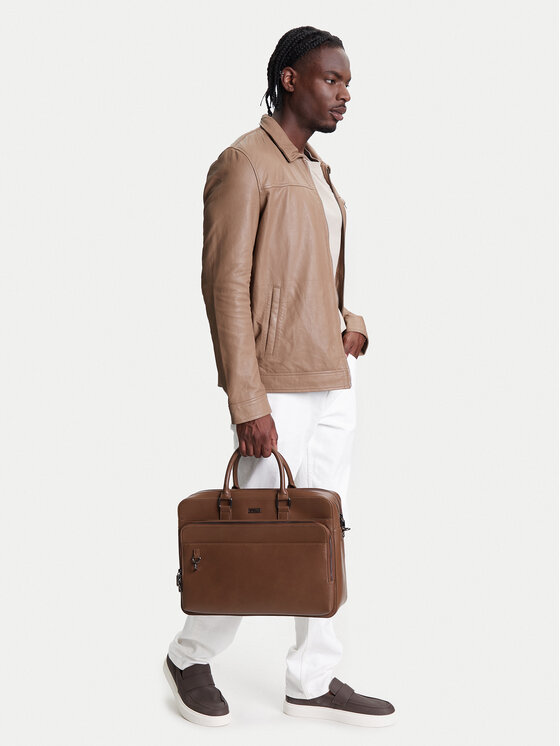 Guess Guess Torba za prenosnik HMBOCA P5338 Rjava