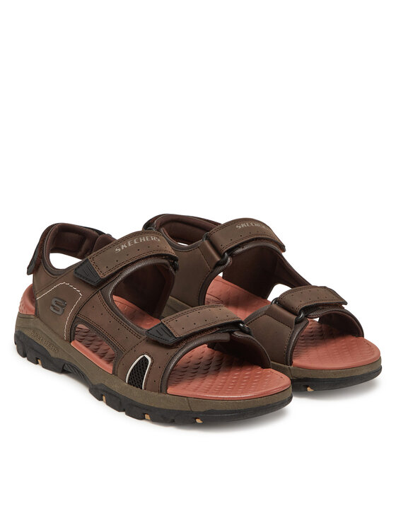 Skechers Skechers Sandali Tresmen-Hirano 204106/CHOC Rjava