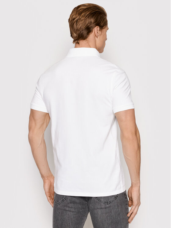 Napapijri Napapijri Polo Eolanos 3 NP0A4GB3 Biały Regular Fit