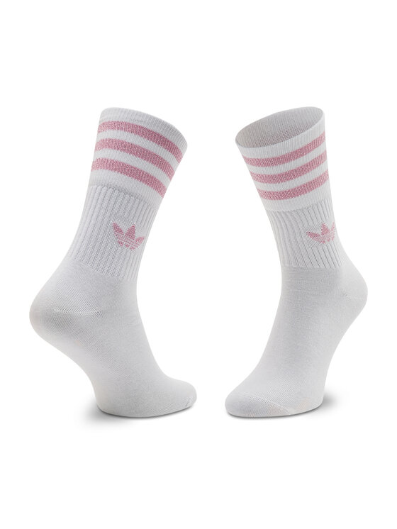 adidas adidas Високі шкарпетки unisex Mid Cut Glt Sck HK0301 Білий