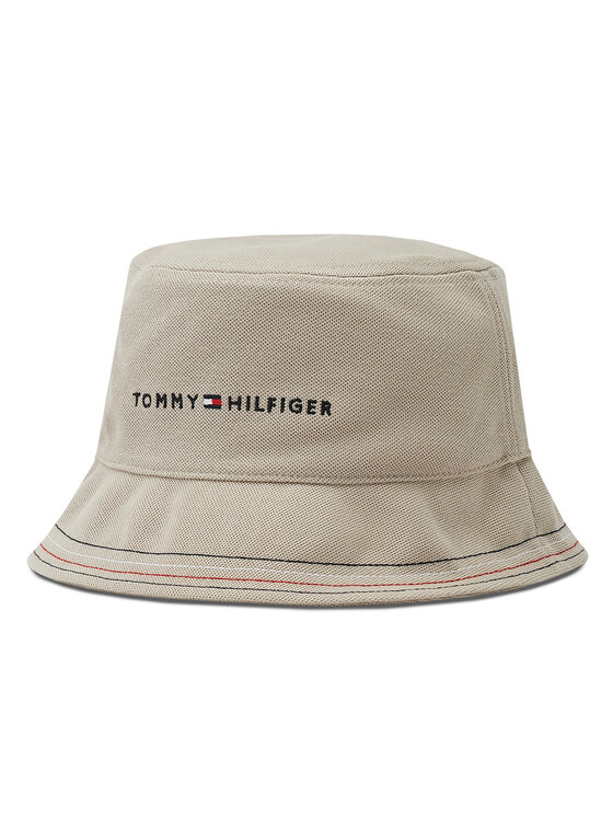 Pălărie Tommy Hilfiger Skyline Bucket AM0AM10863 Bej