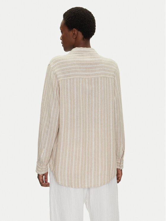 Gap Gap Marškiniai 885287-13 Smėlio Regular Fit