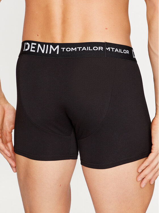 Tom Tailor Denim Tom Tailor Denim Set 3 parov boksaric 1038850 Črna