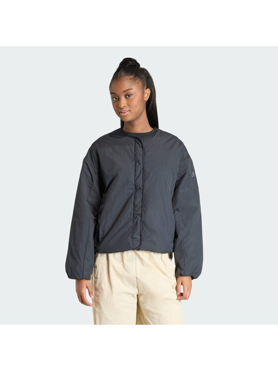 adidas adidas Kurtka przejściowa 159326 Czarny Loose Fit