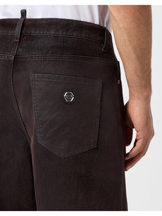 PHILIPP PLEIN PHILIPP PLEIN Jeansy 31238 Czarny Loose Fit