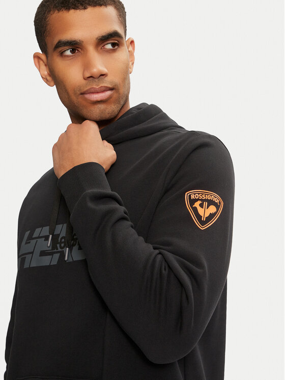 Rossignol Rossignol Mikina RLNMS01 Čierna Regular Fit