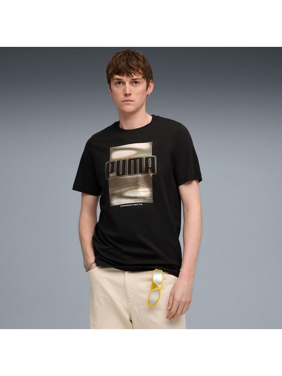 Puma Puma T-Shirt 688040 Czarny Regular Fit