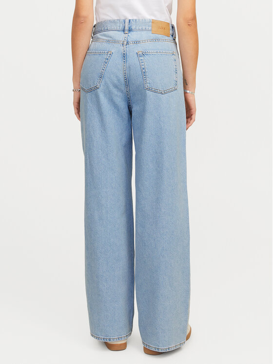 JJXX JJXX Traperice Tokyo 12269077 Svijetloplava Wide Leg