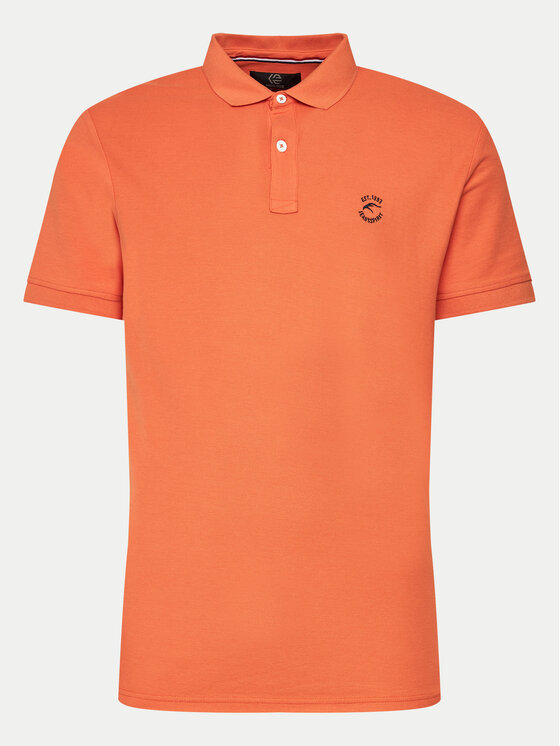 INDICODE Polo Wadim 40-913 Narančasta Slim Fit