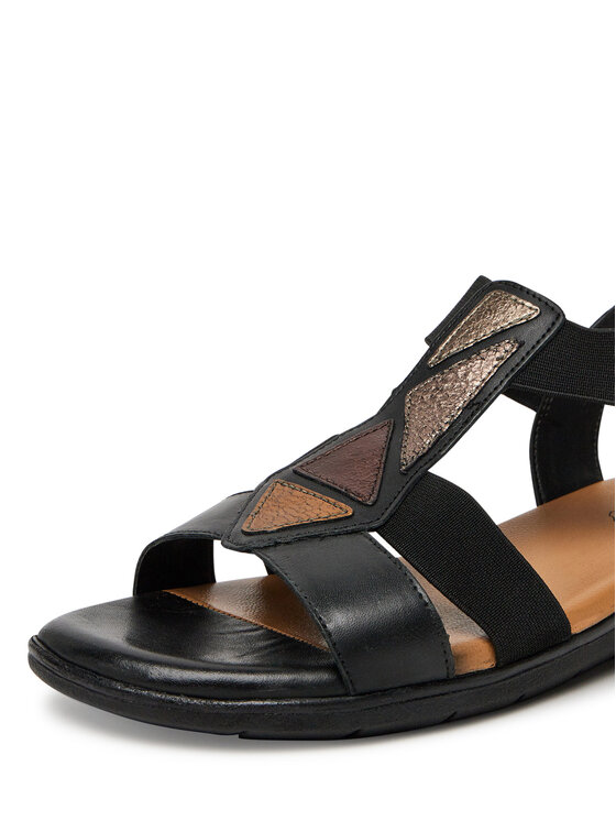 Go Soft Go Soft Sandale WI16-INES-06 Negru