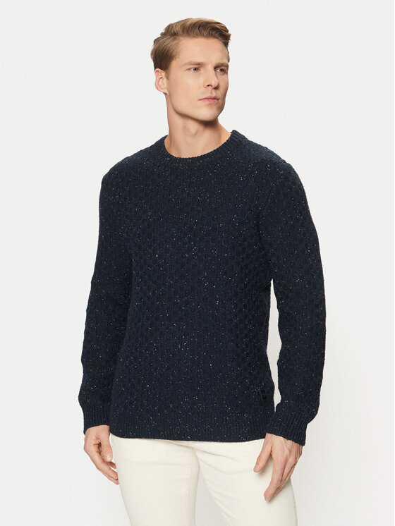 Tom Tailor Tom Tailor Sweater 1044537 Sötétkék Regular Fit