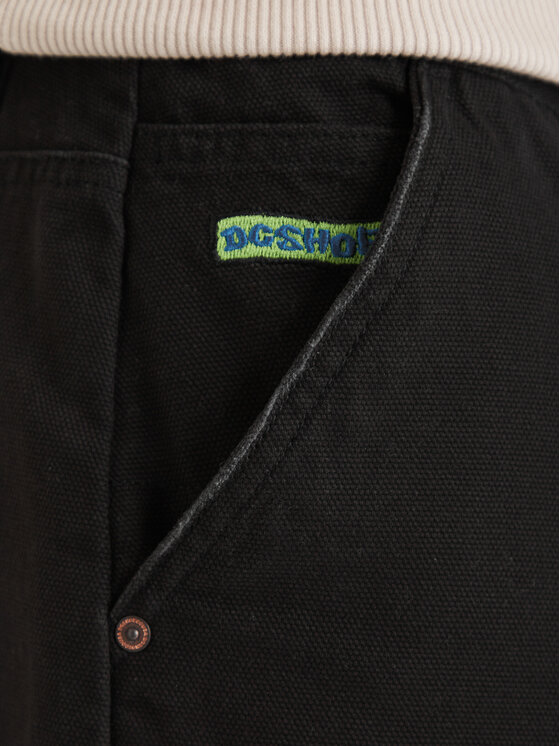 DC Shoes DC Shoes Pantaloncini di jeans EDYWS03167 Nero Wide Leg