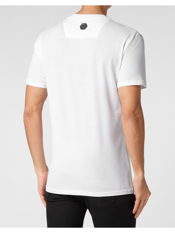 PHILIPP PLEIN PHILIPP PLEIN T-shirt 9841 Bianco Regular Fit