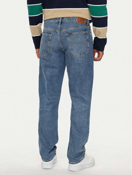 Lee Lee Jeansy Oscar 112354464 Niebieski Relaxed Fit