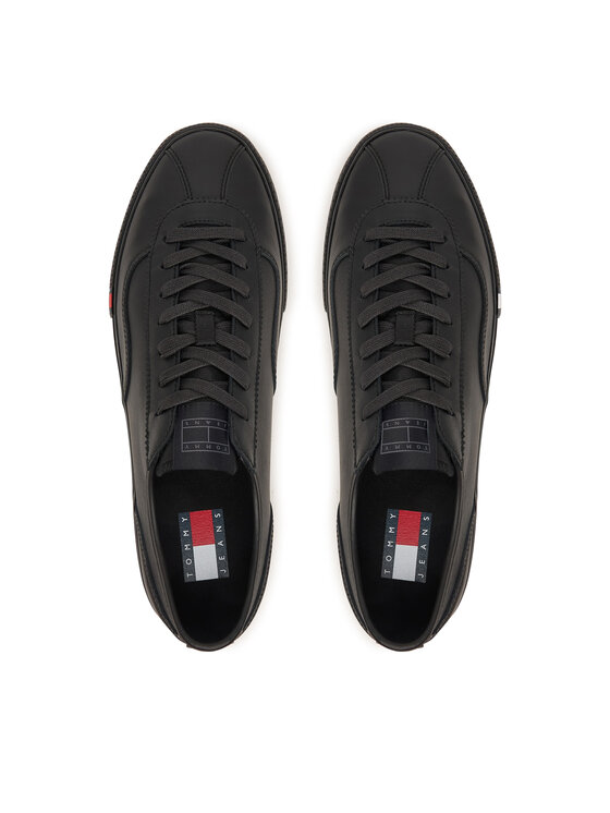 Tommy Jeans Tommy Jeans Sneakersy Archive Y2K Leather EM0EM01767 Čierna
