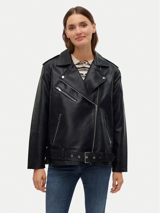 Vero Moda Giacca in similpelle Ramon 10311337 Nero Loose Fit Modivo