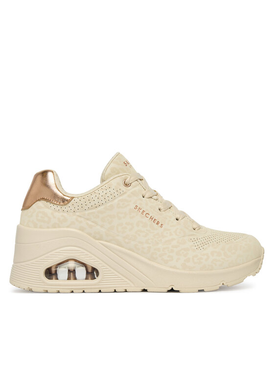 Skechers Sneakers Uno Wedge - Safari Daze 177521/OFWT Bej