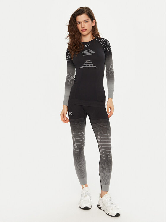 X-Bionic X-Bionic Termoaktyvus apatinis trikotažas, apačia YPPYW24W Juoda Slim Fit