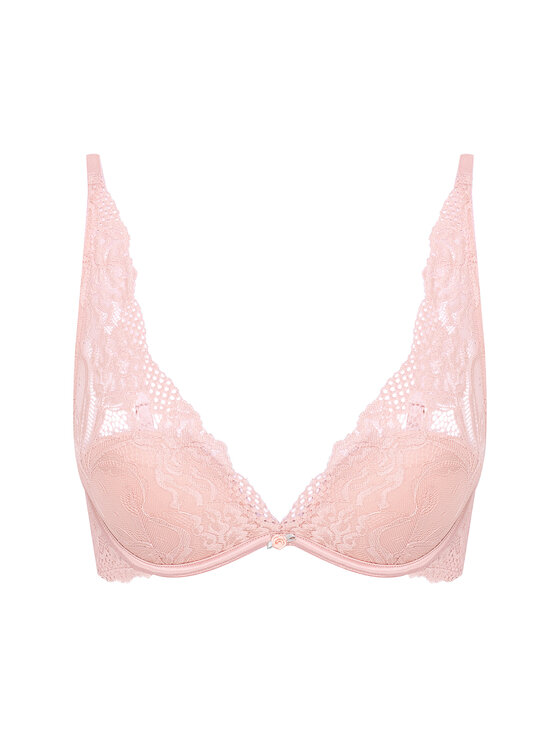 Esotiq Esotiq Biustonosz push-up 39462 Różowy