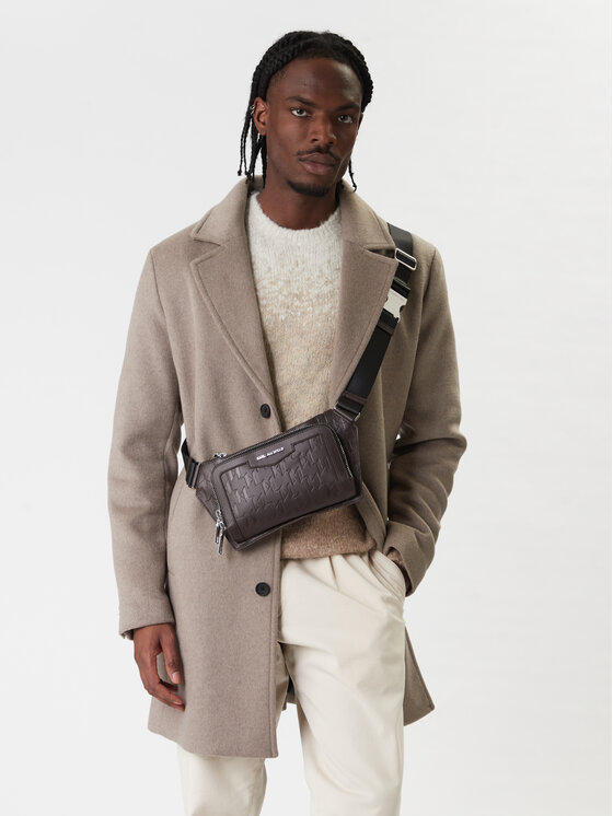 KARL LAGERFELD KARL LAGERFELD Seljakott A1M30004 Pruun