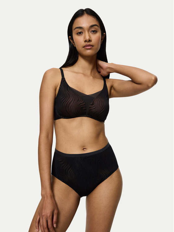 Triumph Triumph Klasszikus magas derekú alsó Shape Smart Ellipse 10222289 Fekete