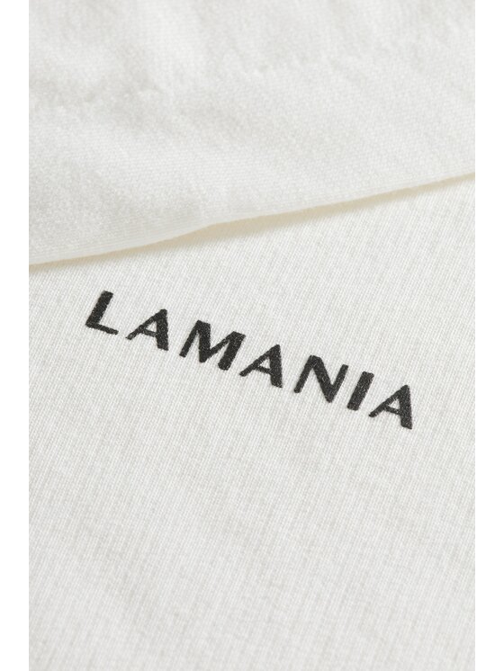 La Mania La Mania Felpa TRACK Bianco Classic Fit