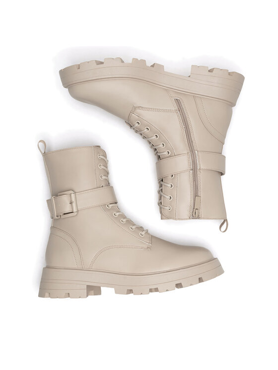 Jenny Fairy Jenny Fairy Schnürstiefeletten WYL3372-3 Beige