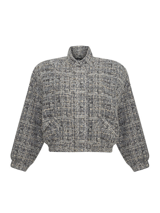 Magda Matyja Magda Matyja Marynarka MARIELLE BOMBER JACKET Niebieski Oversize