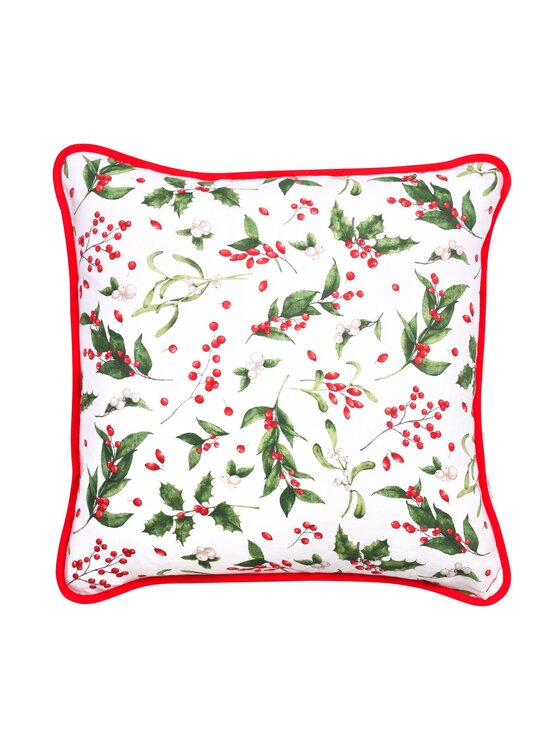 Roseberry Home Roseberry Home Poszewka dekoracyjna Very Merry Christmas Czerwony