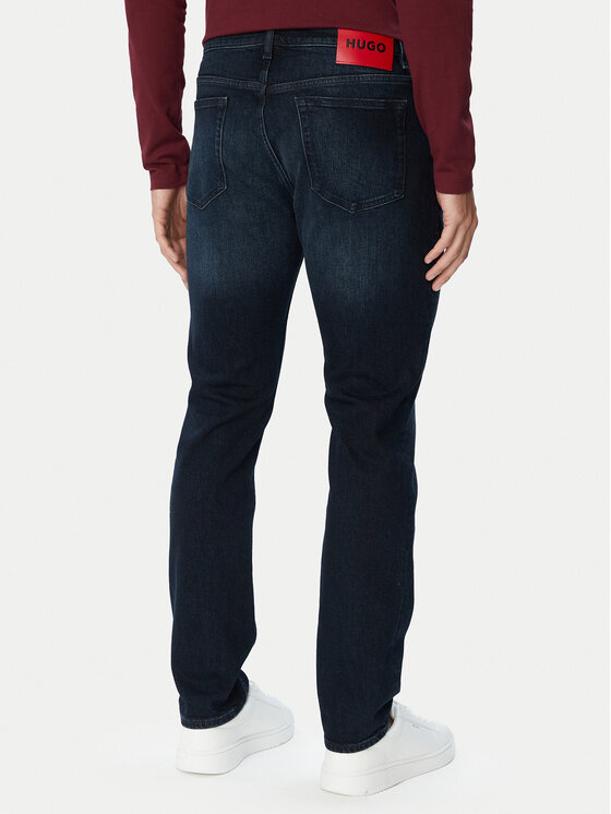 HUGO HUGO Дънки 708  50568115 Тъмносин Slim Fit