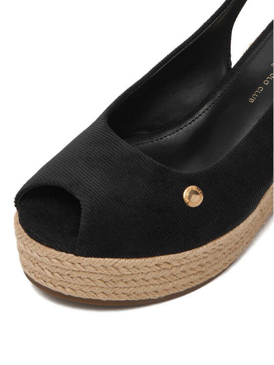 Beverly Hills Polo Club Beverly Hills Polo Club Espadrilės EO-R26SS03466 Juoda