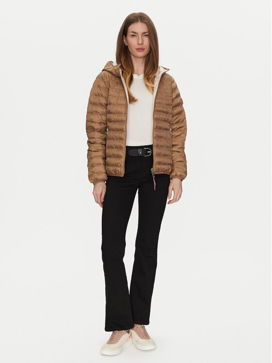 Tommy Hilfiger Tommy Hilfiger Μπουφάν μεταβατικό WW0WW45317 Μπεζ Regular Fit