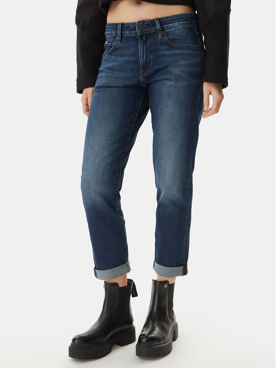 G-Star Raw G-Star Raw Farmer Kate D15264-C052 Sötétkék Boyfriend Fit