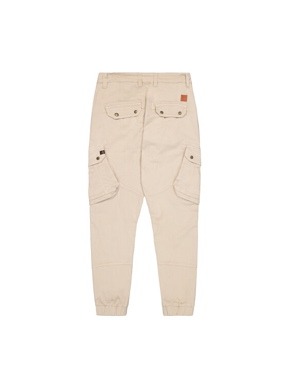Alpha Industries Alpha Industries Spodnie cargo Combat Pant Beżowy Lyon Tapered Fit