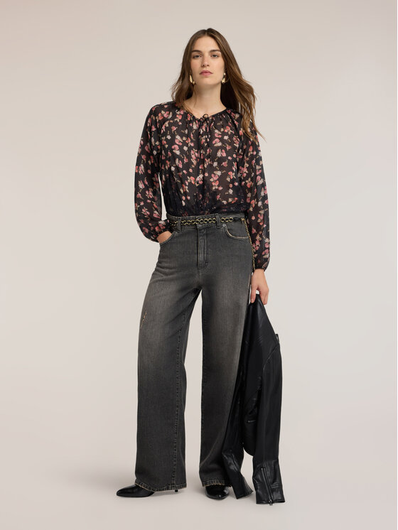 Motivi Motivi Jeans P40EQ005060N033 Nero Over Fit